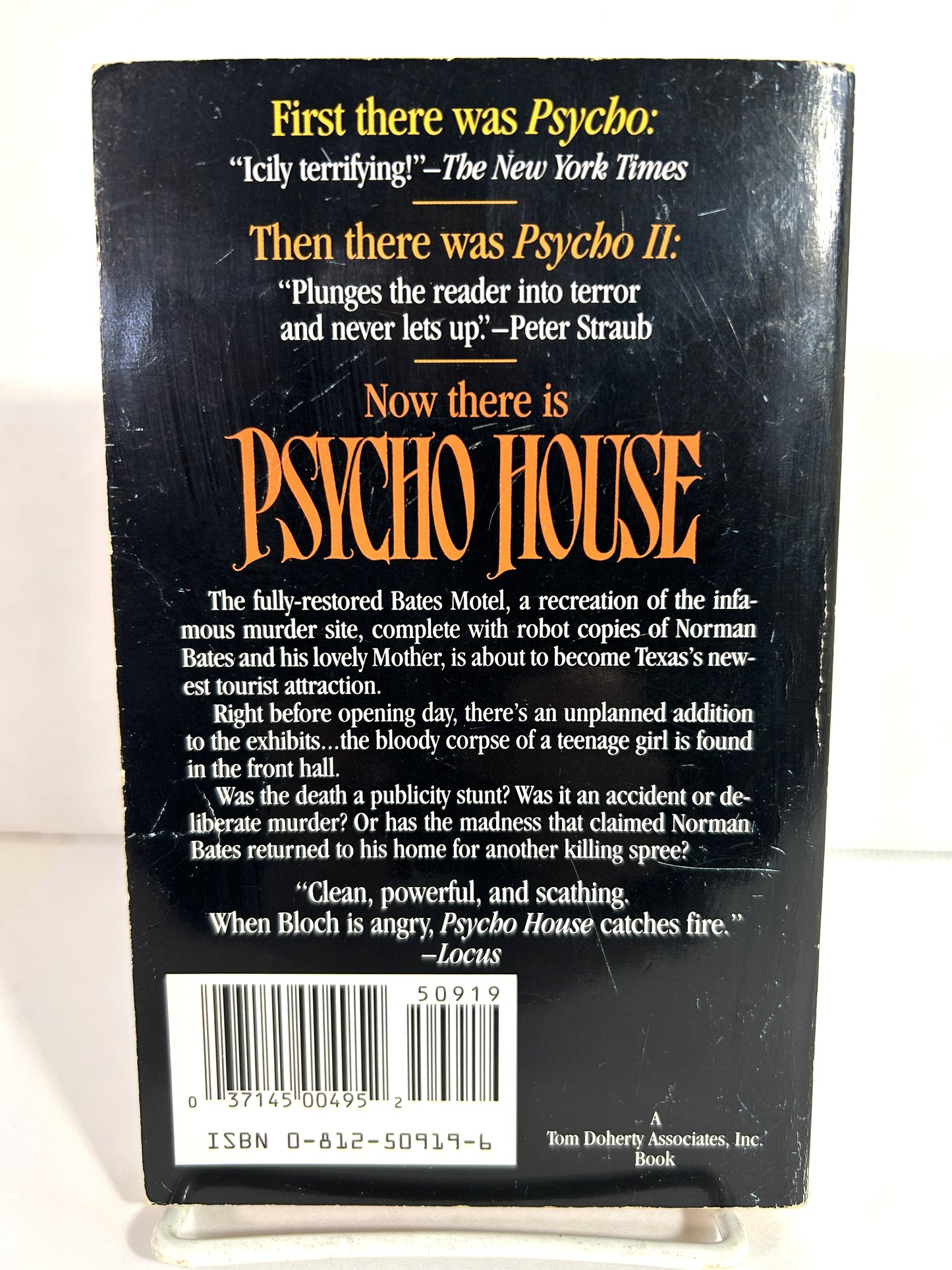Psycho House by Robert Bloch 1991 1st Printing