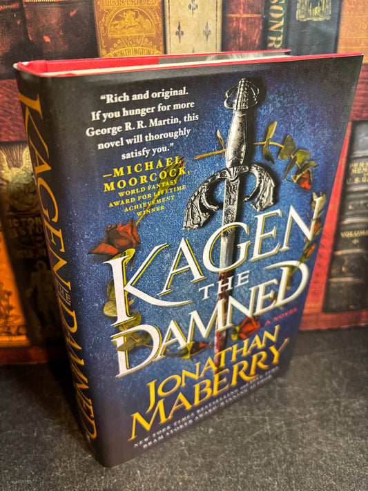 Kagen the Damned by Jonathan Mayberry SIGNED 1st Edition 2022