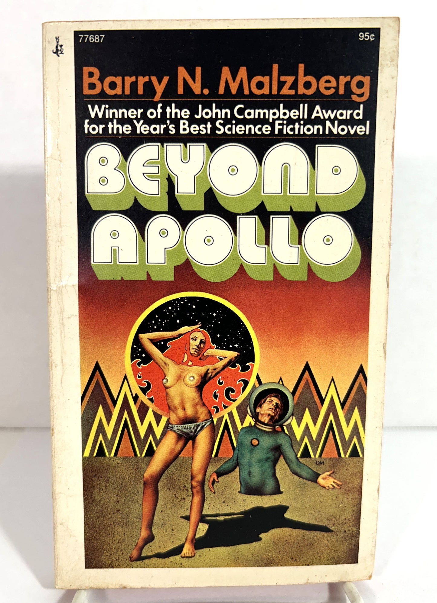 Beyond Apollo by Barry N. Malzberg 1974 1st Pocket Print