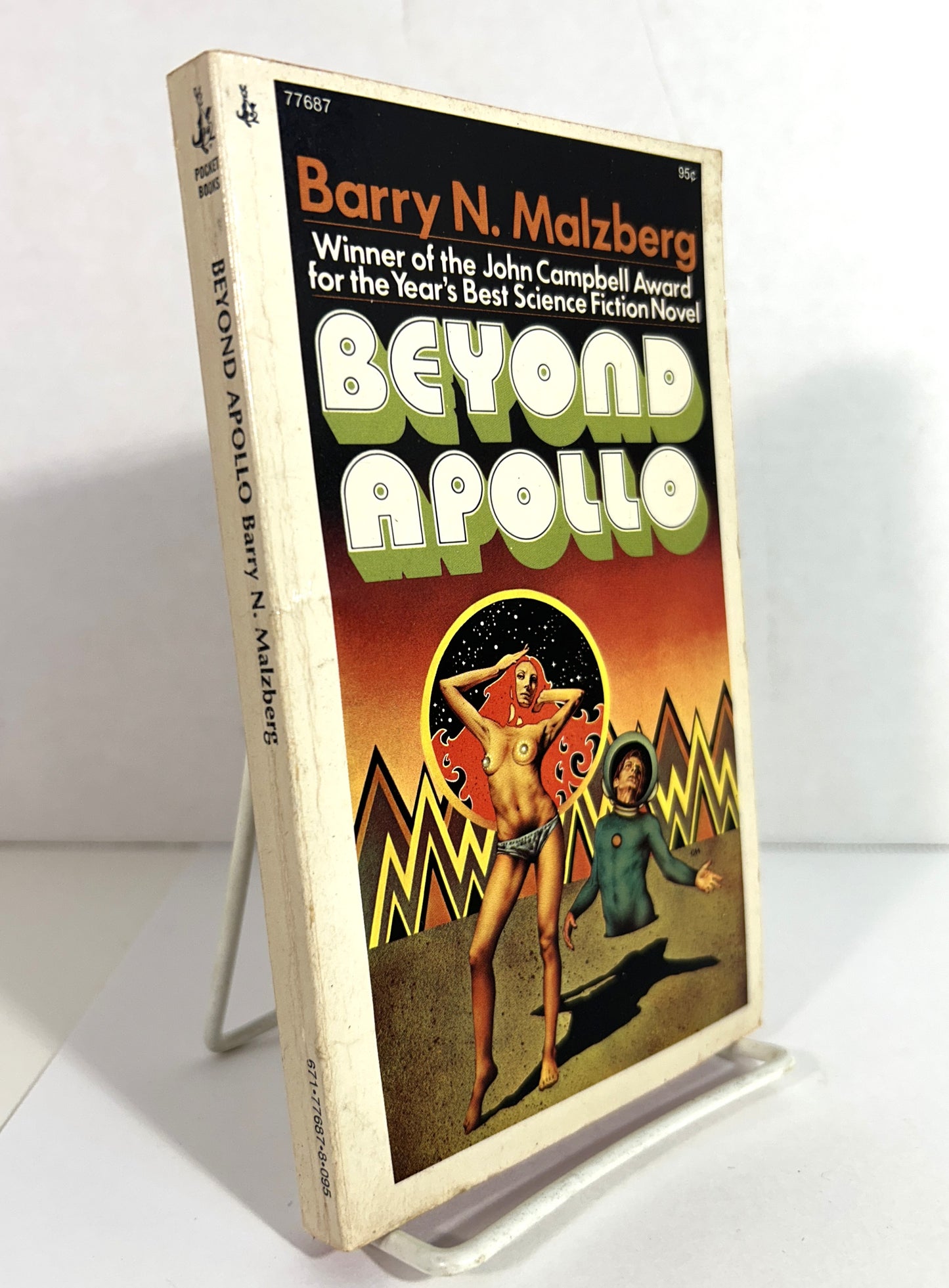 Beyond Apollo by Barry N. Malzberg 1974 1st Pocket Print