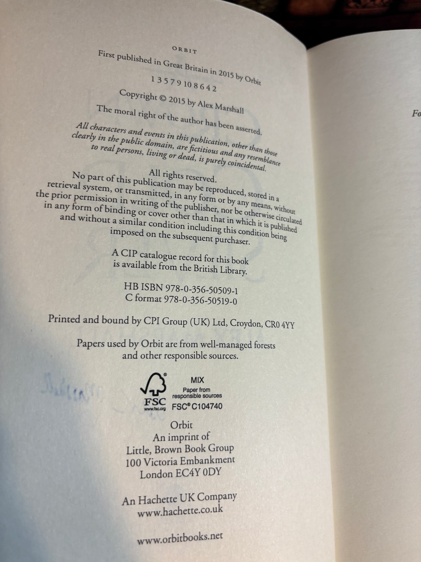A Crown of Cold Silver & A Blade of Black Steel by Alex Marshall SIGNED 1st Editions