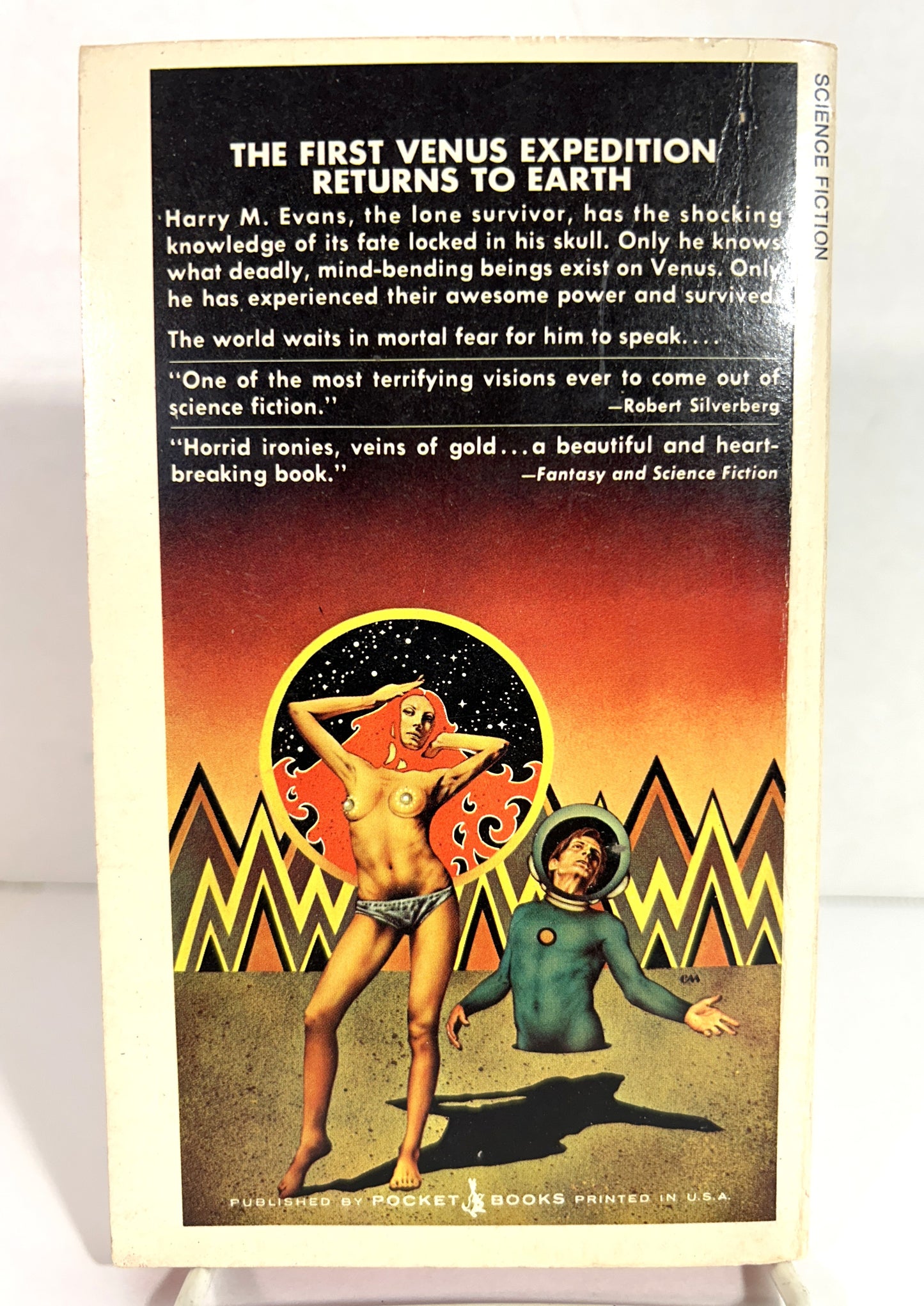 Beyond Apollo by Barry N. Malzberg 1974 1st Pocket Print