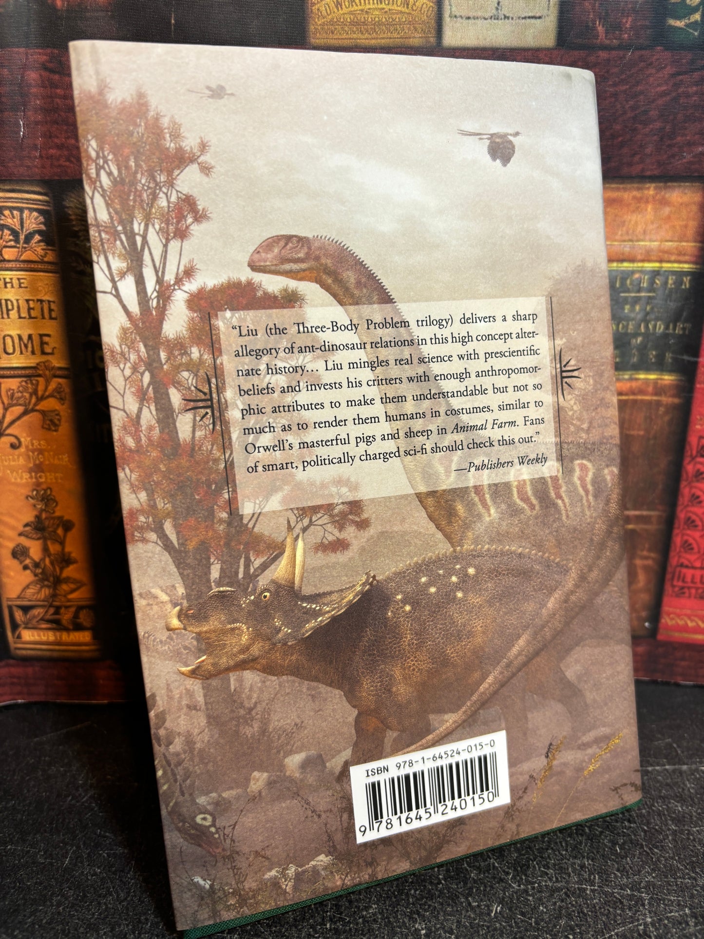The Cretaceous Past by Cixon Liu 2021 Subterranean Press Hardcover w/ David Ho Cover
