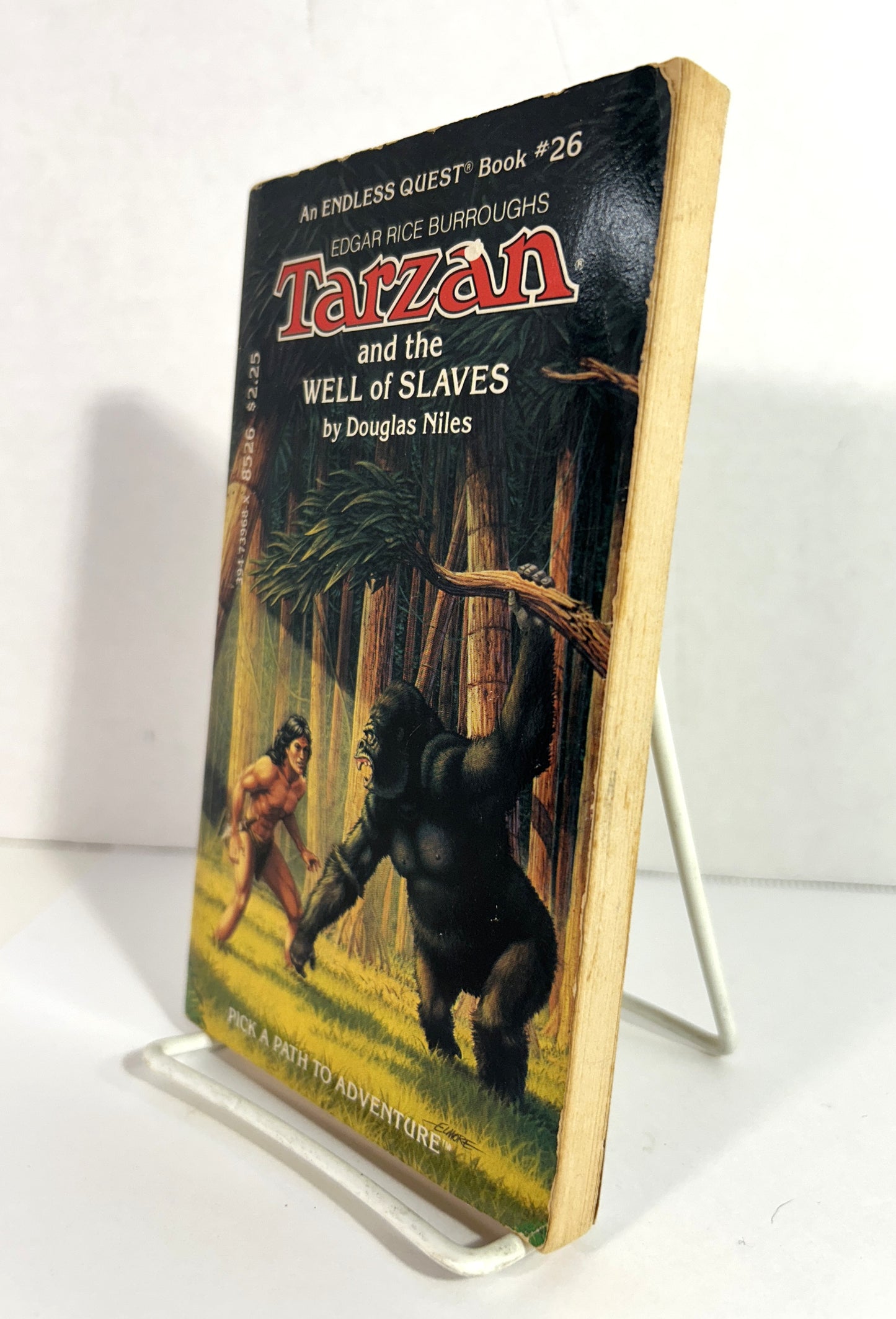 Tarzan and the Well of Slaves (Endless Quest Book #26) by Douglas Niles 1985 1st Printing
