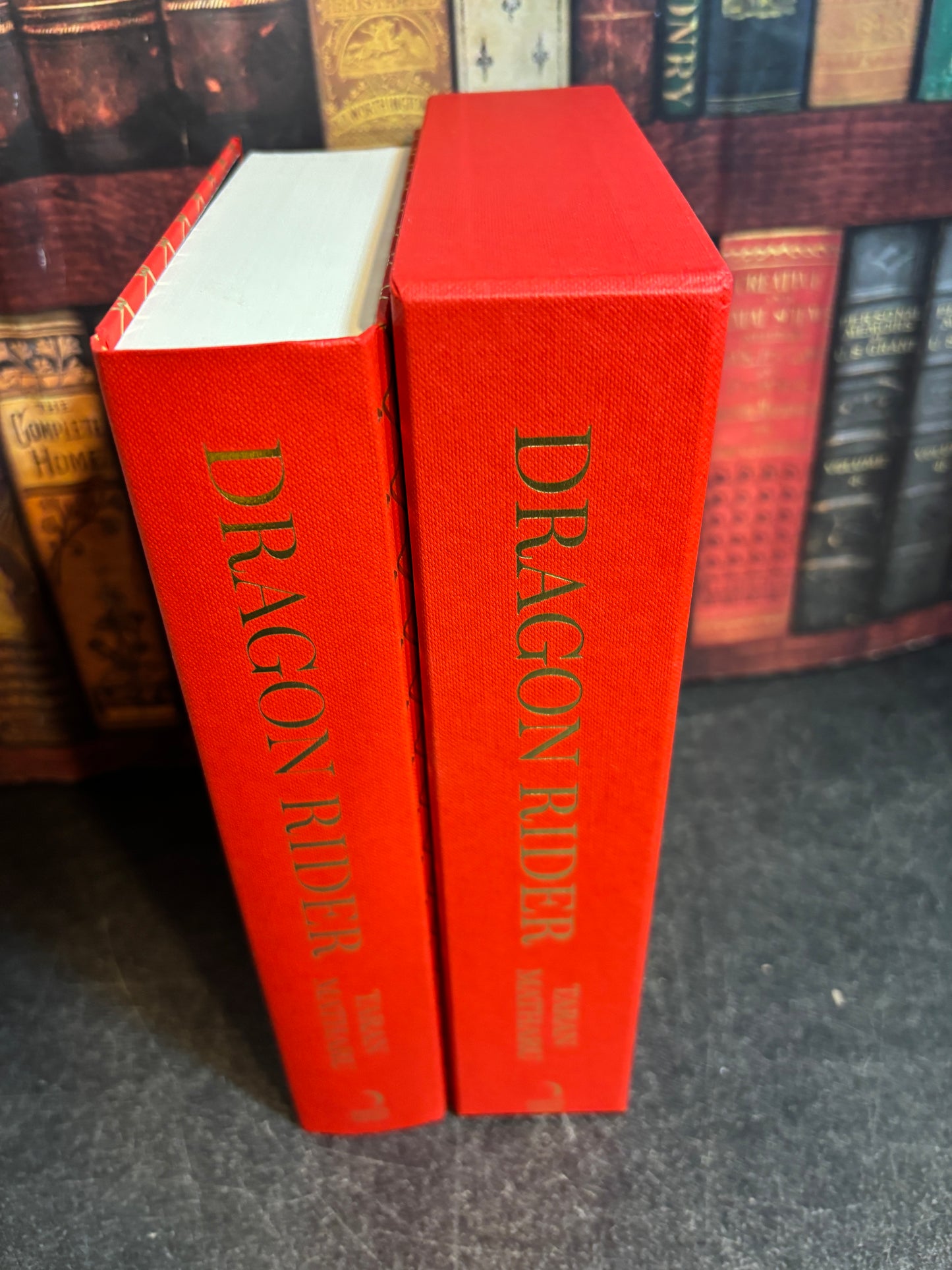 Dragon Rider by Taran Matharu SIGNED & Numbered #1973/2000 Slipcased Edition