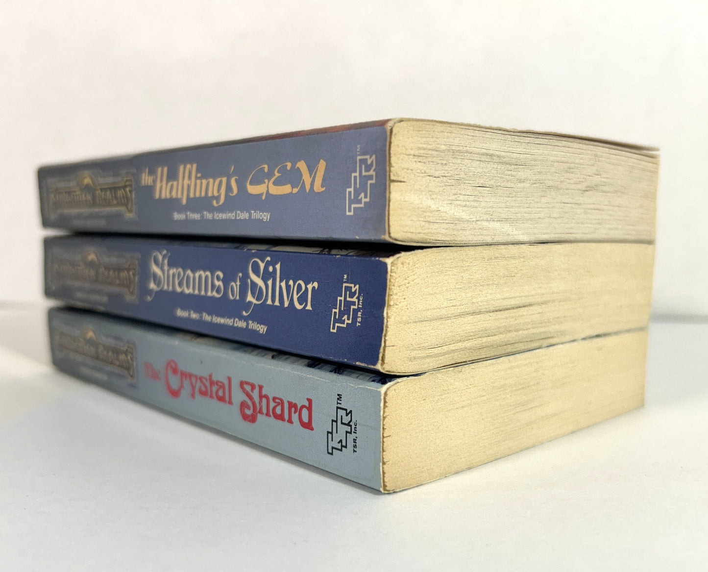 Forgotten Realms: Icewind Dale Trilogy by RA Salvatore 1988-1990 1st Printings