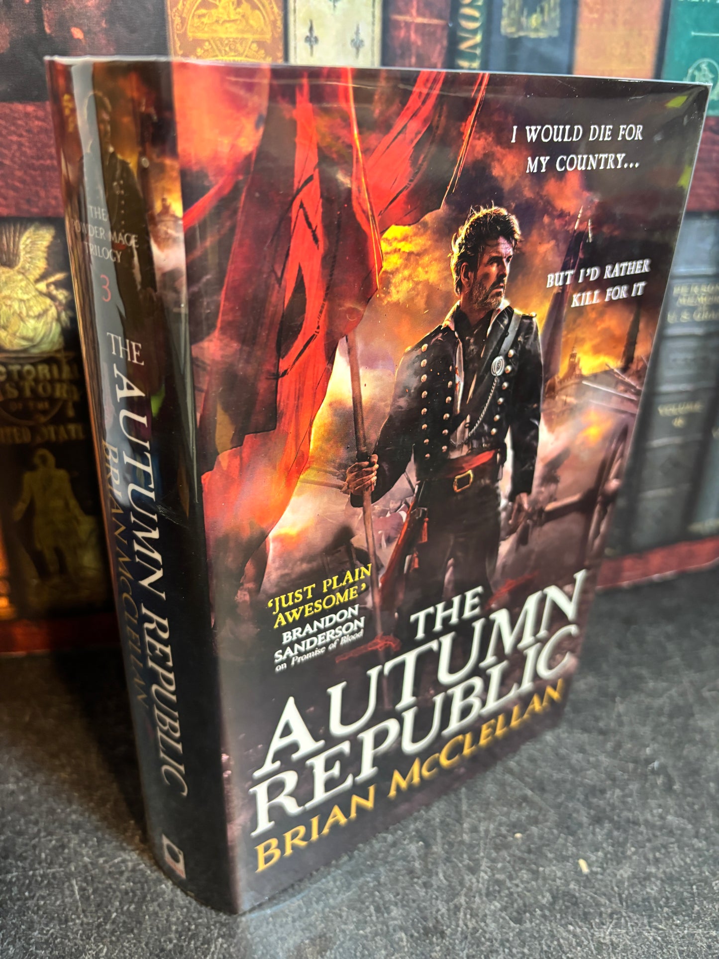 The Autumn Republic by Brian McClellan SIGNED 1st Edition