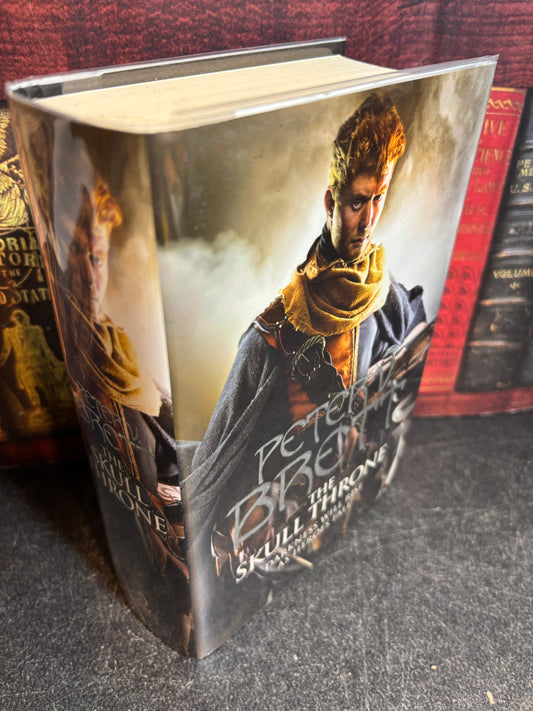 The Skull Throned by Peter V Brett SIGNED & Numbered #79/100 1st Edition