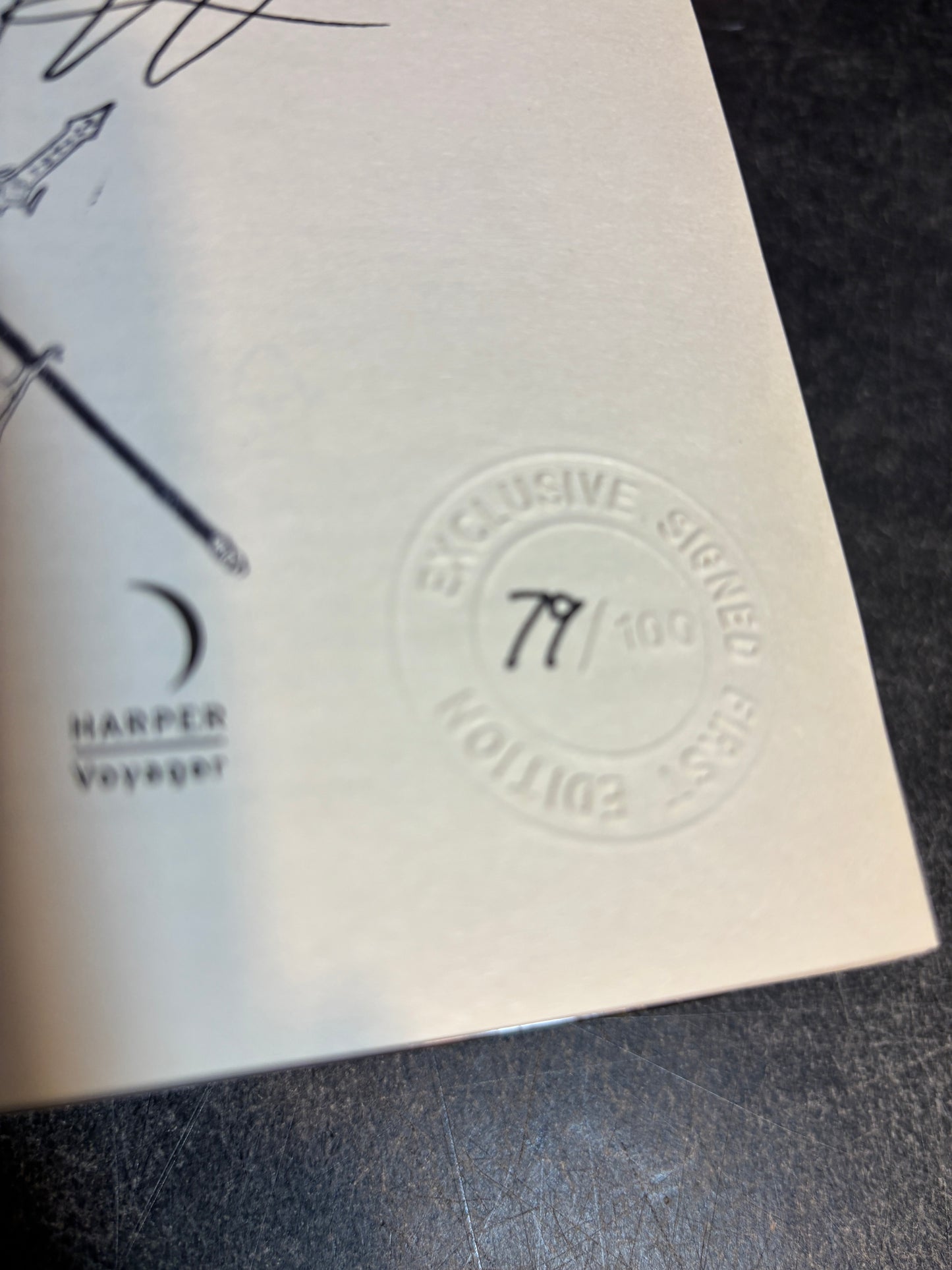 The Skull Throned by Peter V Brett SIGNED & Numbered #79/100 1st Edition