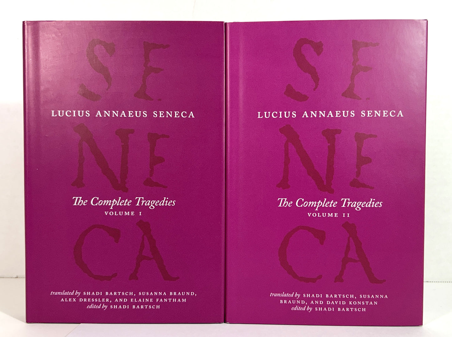 Set of 2 Complete Tragedies by Lucius Annaeus Seneca 2017