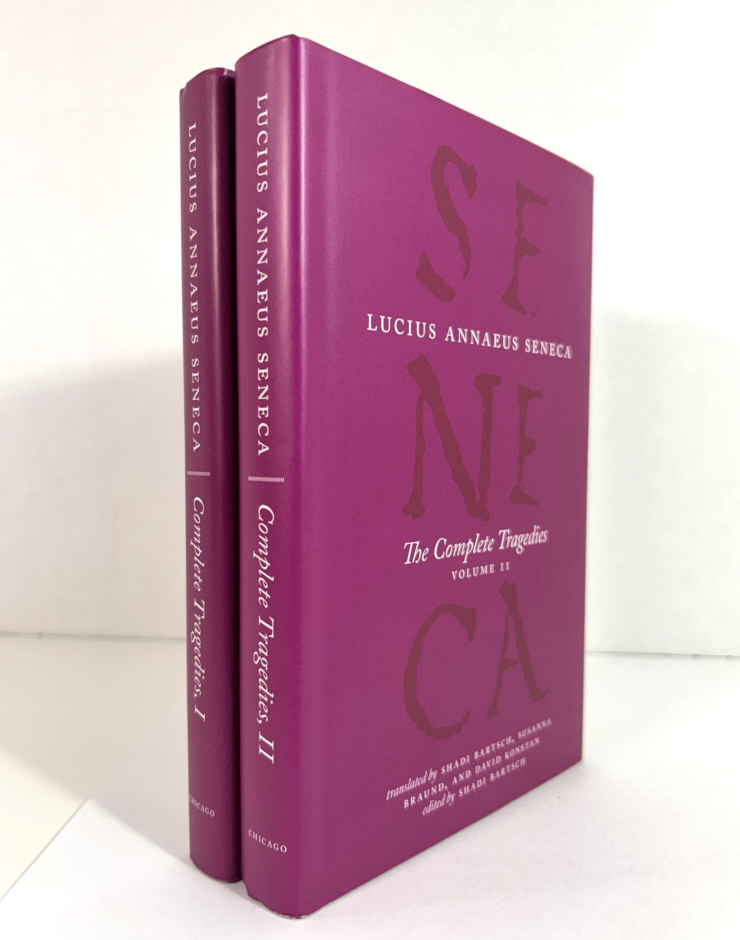 Set of 2 Complete Tragedies by Lucius Annaeus Seneca 2017