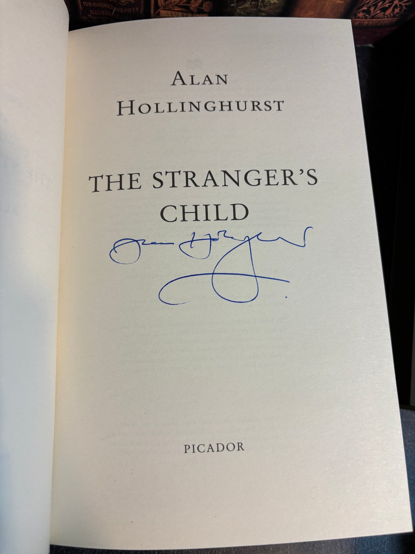 The Stranger's Child by Alan Hollinghurst SIGNED & Numbered #369/500 1st Edition w/ Slipcase