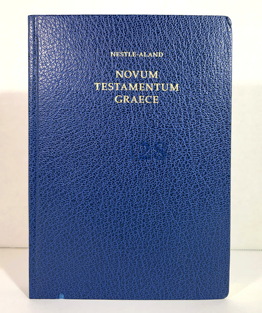 Nestle-Aland Novum Testamentum Graece 2012 28th Revised Edition
