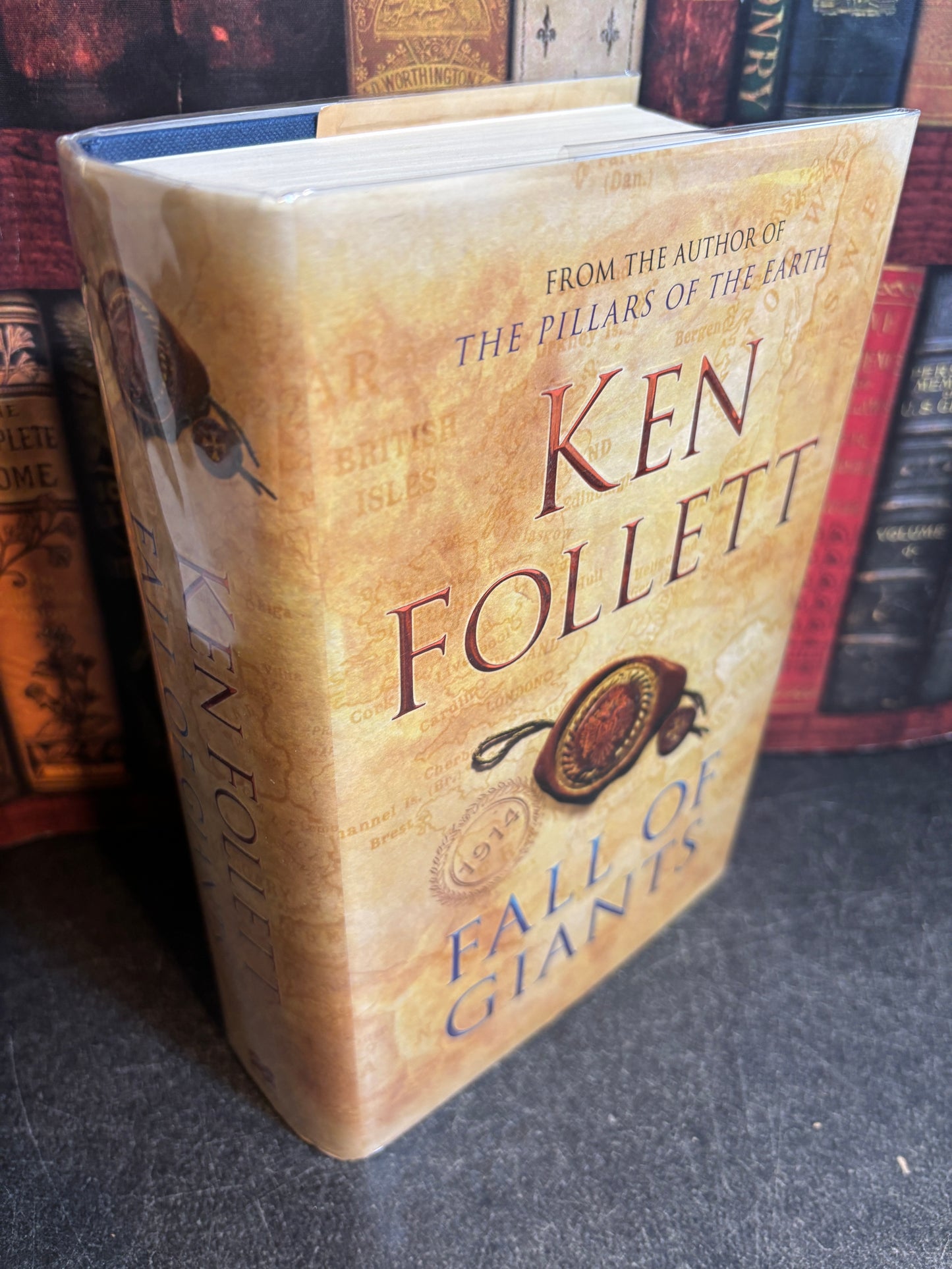 Fall of Giants by Ken Follet SIGNED 1st Edition UK 2010 Hardcover