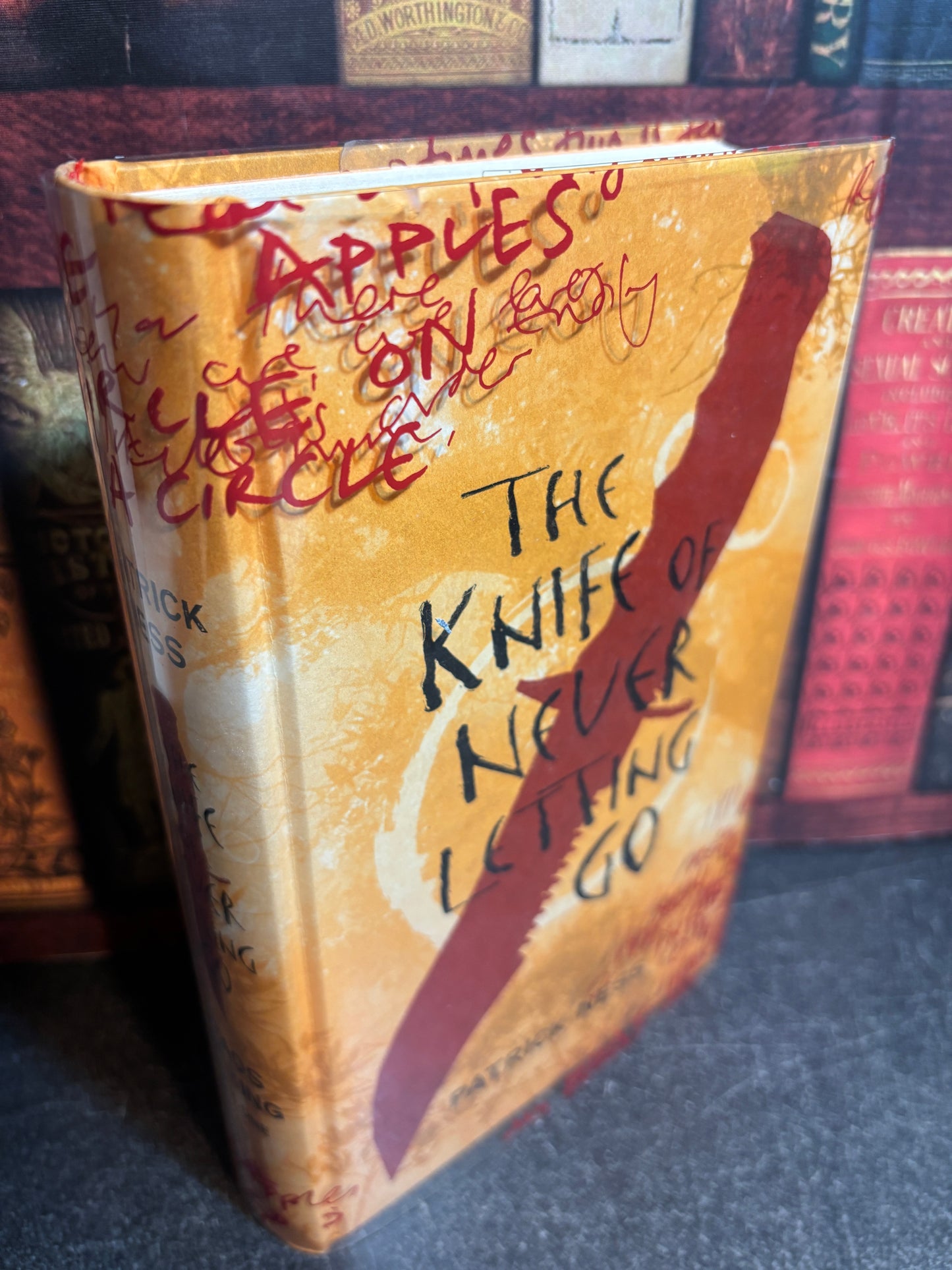 The Knife of Never Letting Go by Patrick Ness SIGNED 1st Edition UK 2008