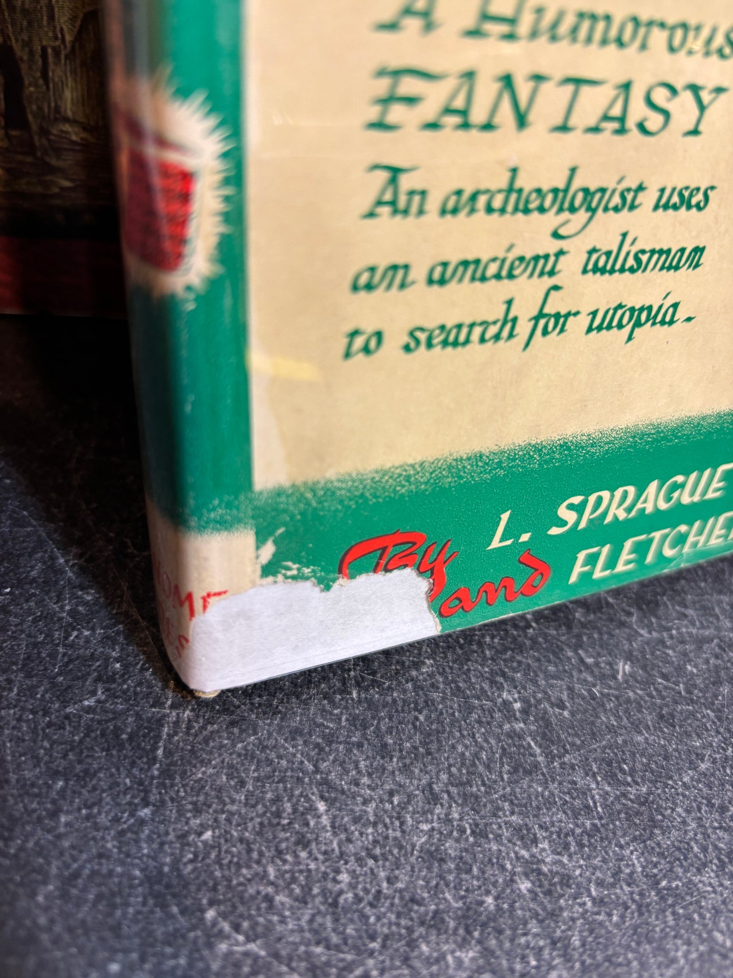 The Carnelian Cube by L Sprague de Camp & Fletcher 2nd Printing Gnome Press