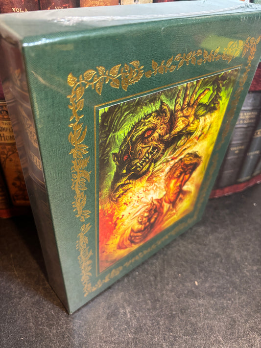 Easton Press: The Island of Doctor Moreau by HG Wells Deluxe Limited Edition Illustrated & SIGNED by Ivica Stevanovic SEALED
