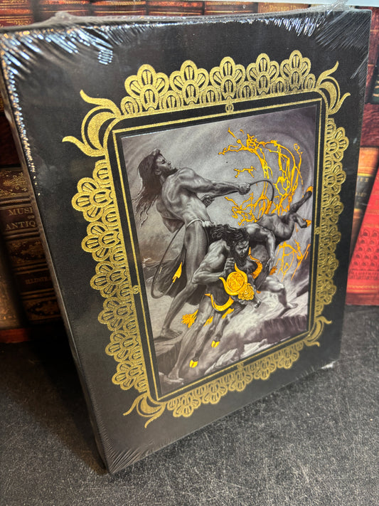 Easton Press: Gilgamesh Deluxe Edition SIGNED by Stephen Mitchell & Illustrator Rebecca Yanovskaya NEW & SEALED