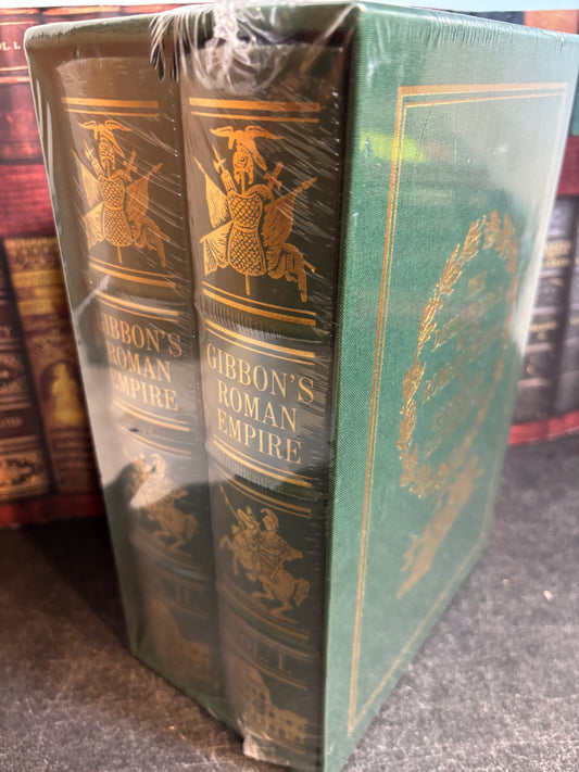 Easton Press: Gibbon's Roman Empire 2 Volume Set Deluxe Limited Edition NEW & SEALED