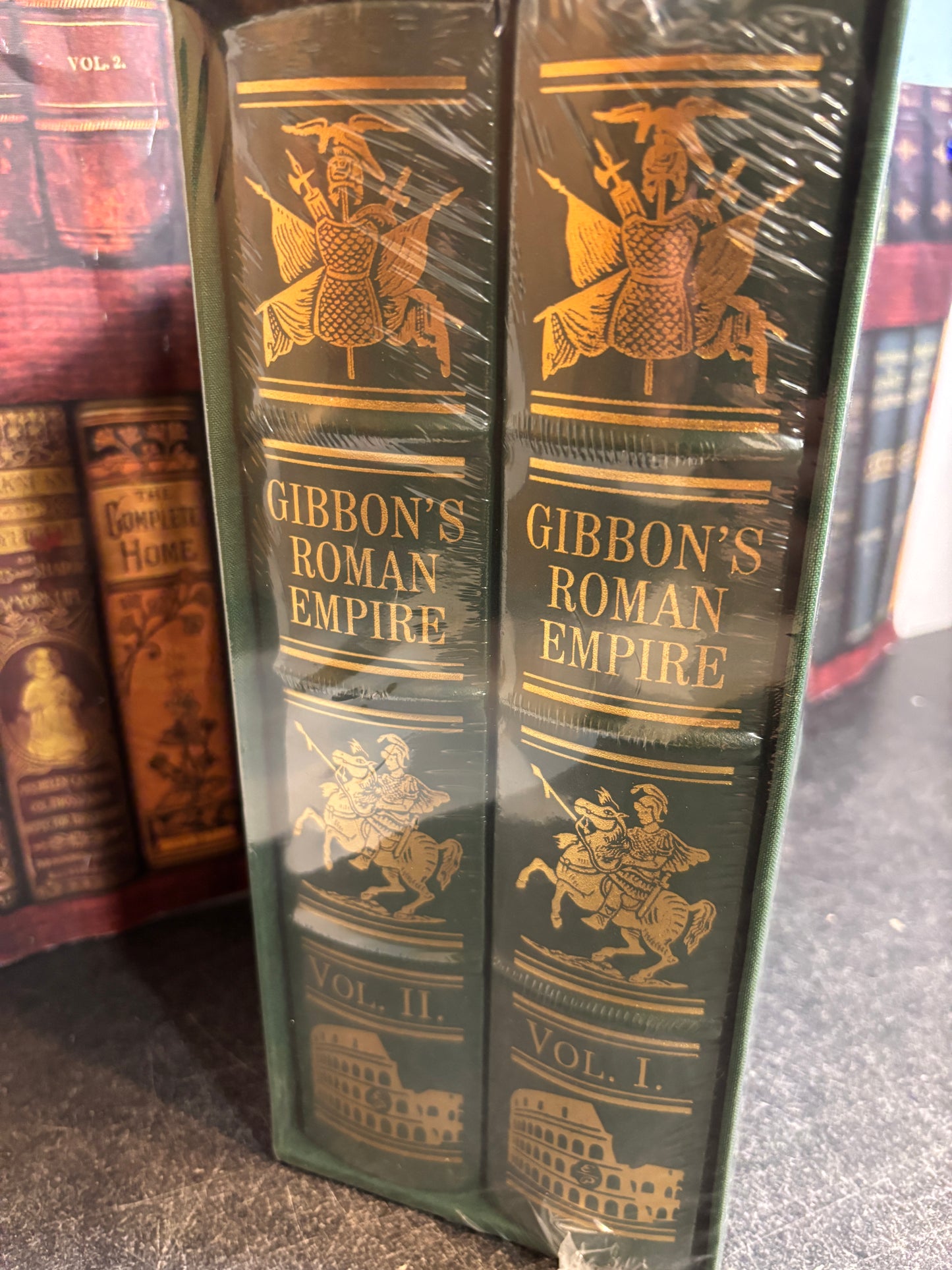 Easton Press: Gibbon's Roman Empire 2 Volume Set Deluxe Limited Edition NEW & SEALED