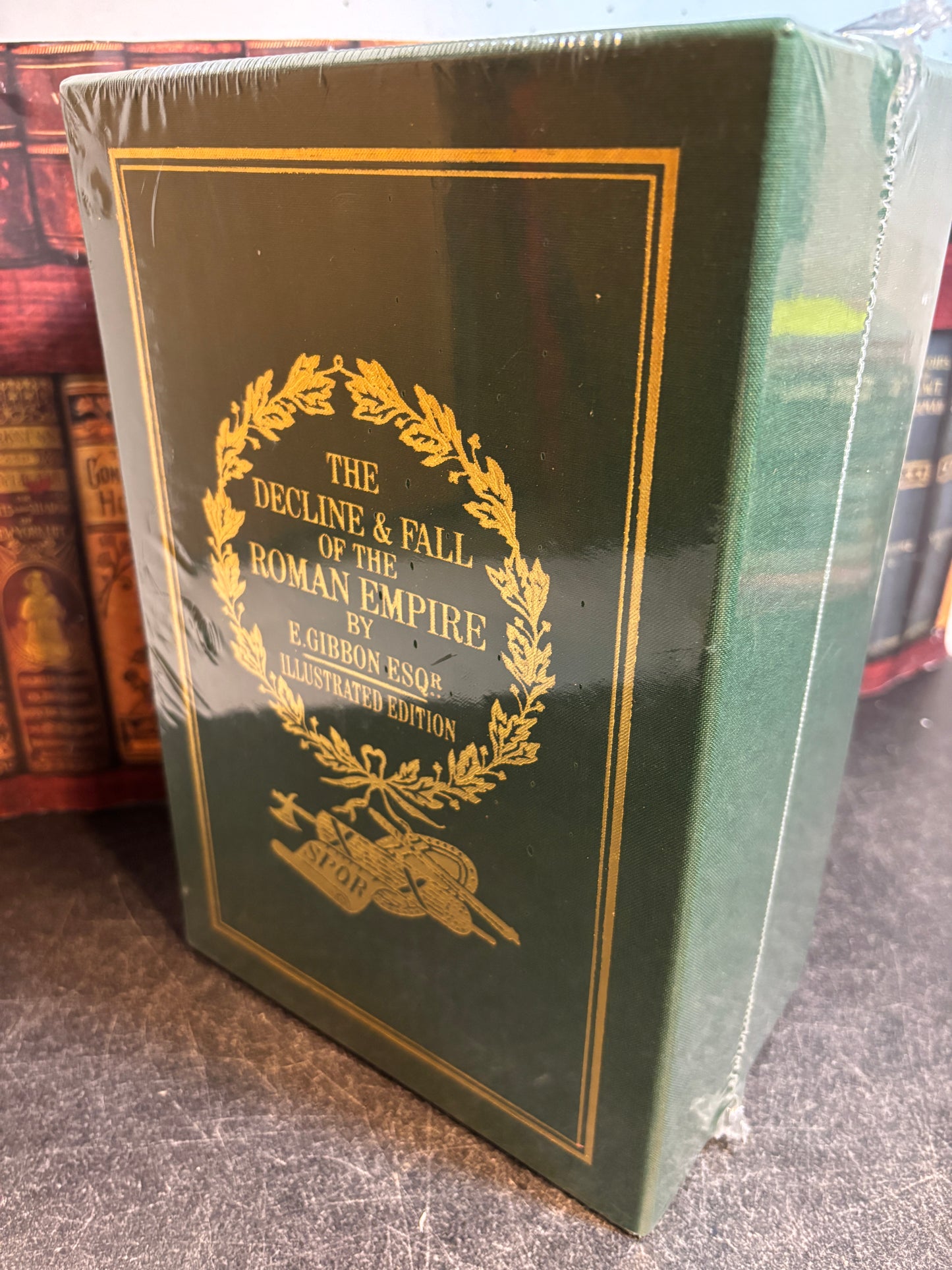 Easton Press: Gibbon's Roman Empire 2 Volume Set Deluxe Limited Edition NEW & SEALED