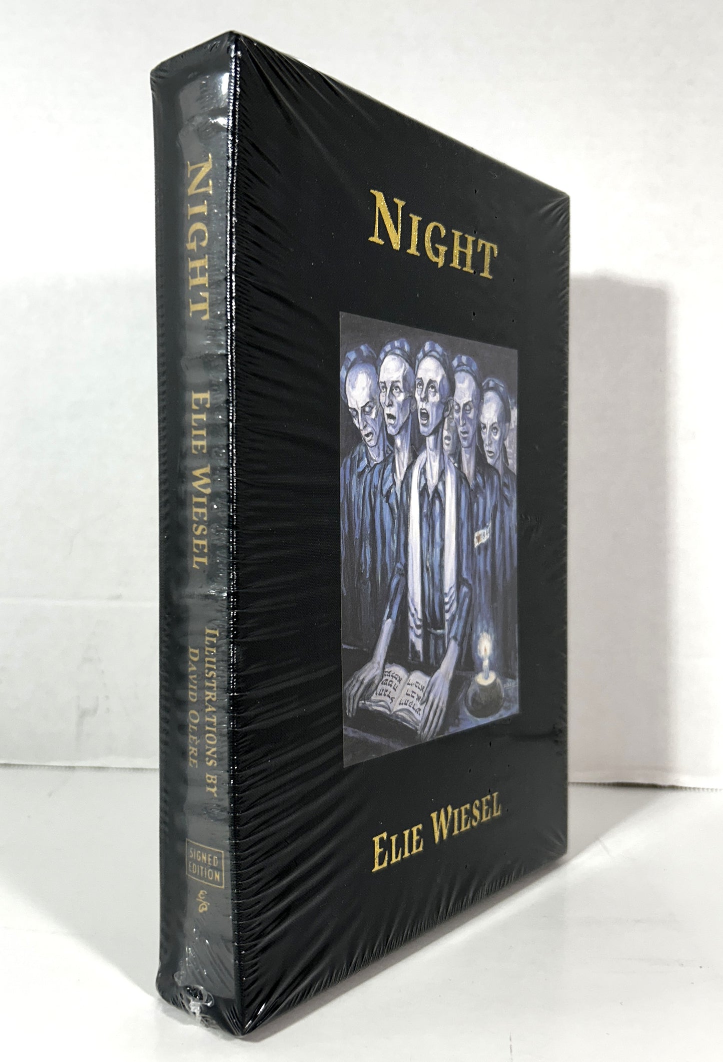 Easton Press: Night by Elie Wiesel SIGNED & SEALED