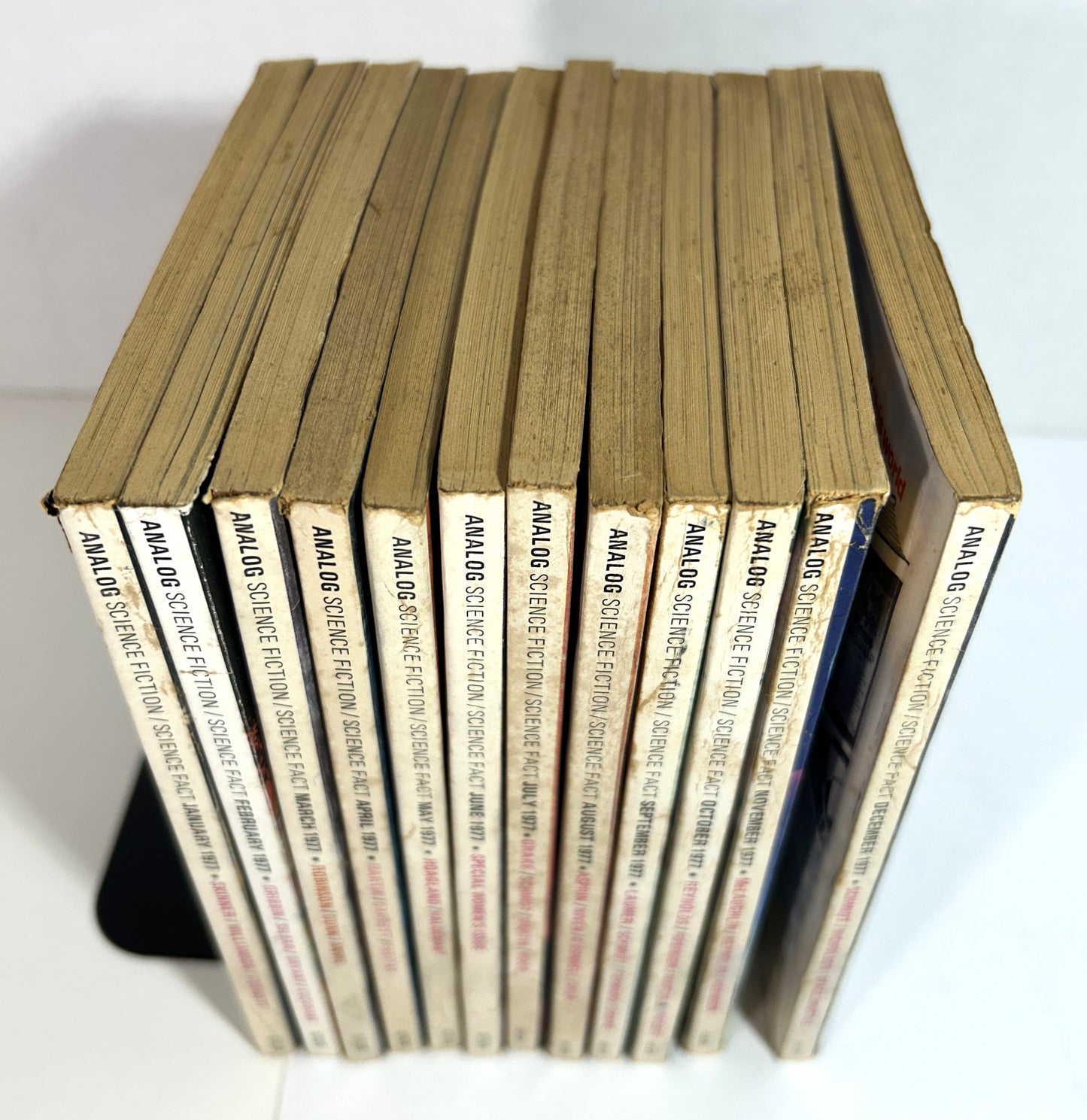 Complete 1977 Analog (includes Aug 1977 Ender's Game)