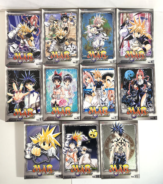 Set of 11 Märchen Awakens Romance (MÄR) by Nobuyuki Anzai 2005-2007 1st Prints