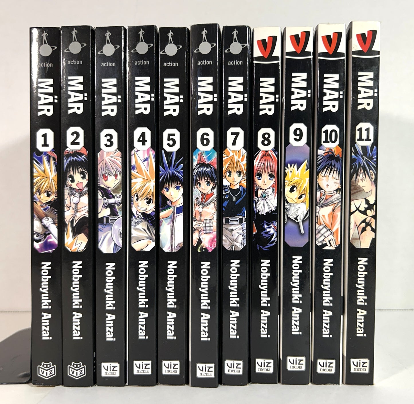 Set of 11 Märchen Awakens Romance (MÄR) by Nobuyuki Anzai 2005-2007 1st Prints