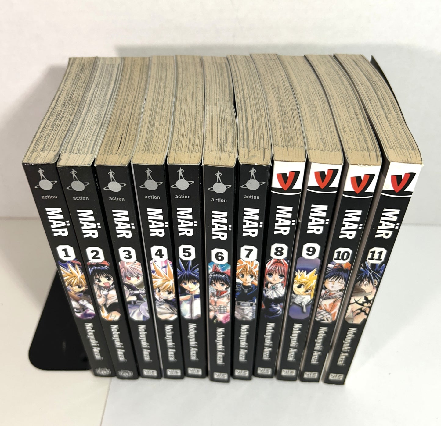Set of 11 Märchen Awakens Romance (MÄR) by Nobuyuki Anzai 2005-2007 1st Prints