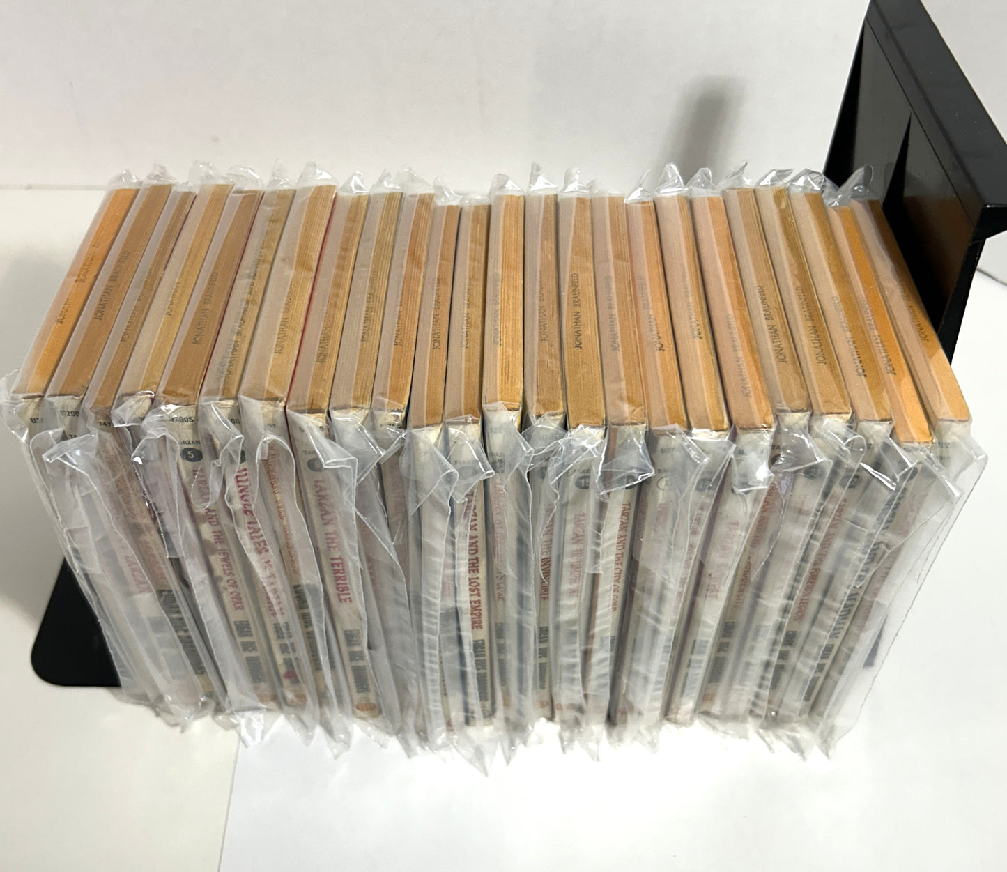 Complete 24 Volume Set of Tarzan by Edgar Rice Burroughs 1960s Ballantine Editions