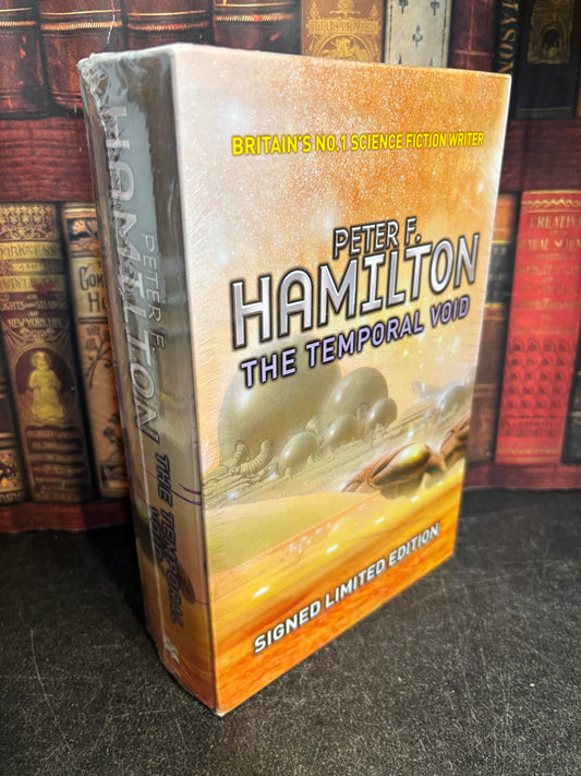 The Temporal Void by Peter F Hamilton SIGNED Limited Edition NEW & SEALED
