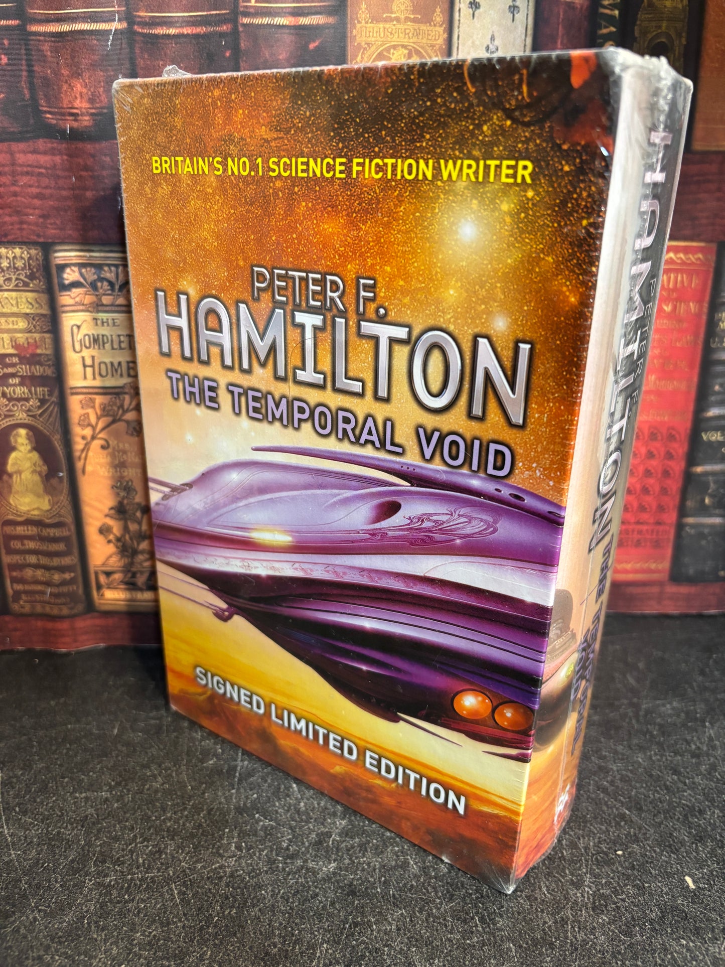The Temporal Void by Peter F Hamilton SIGNED Limited Edition NEW & SEALED