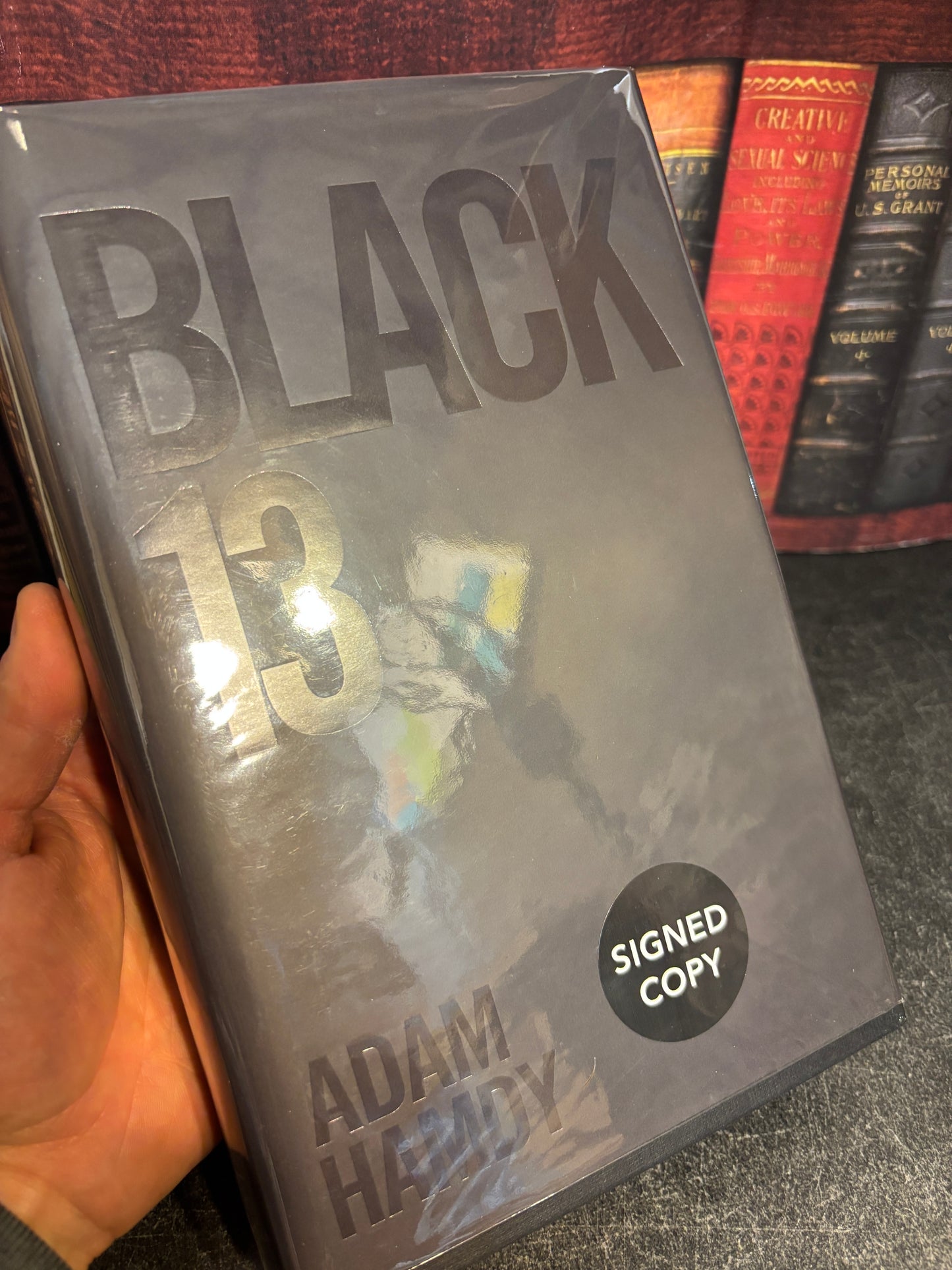 Black 13 by Adam Hamdy SIGNED Limited Edition #519/750 w/ Sprayed Edges