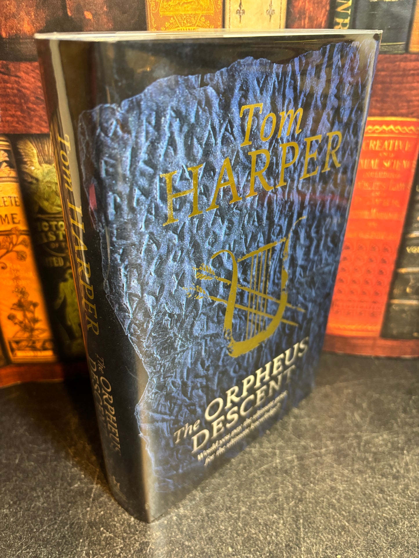 The Orpheus Descent by Tom Harper SIGNED 1st Edition 2003