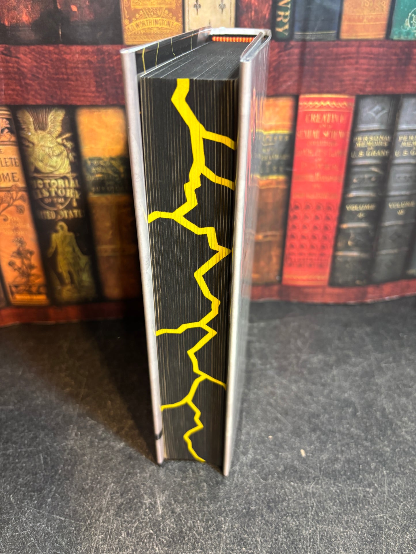 The Gauntlet and the Fist Beneath by Ian Green SIGNED Limited Edition #928/1500 w/ Sprayed Edges