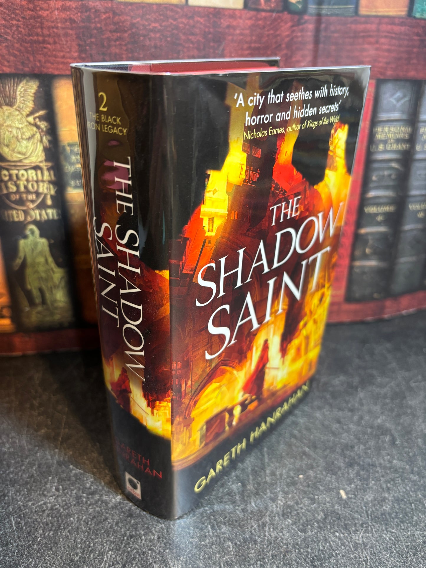 The Shadow Saint by Gareth Hanrahan SIGNED Limited Edition #159/500 Goldsboro