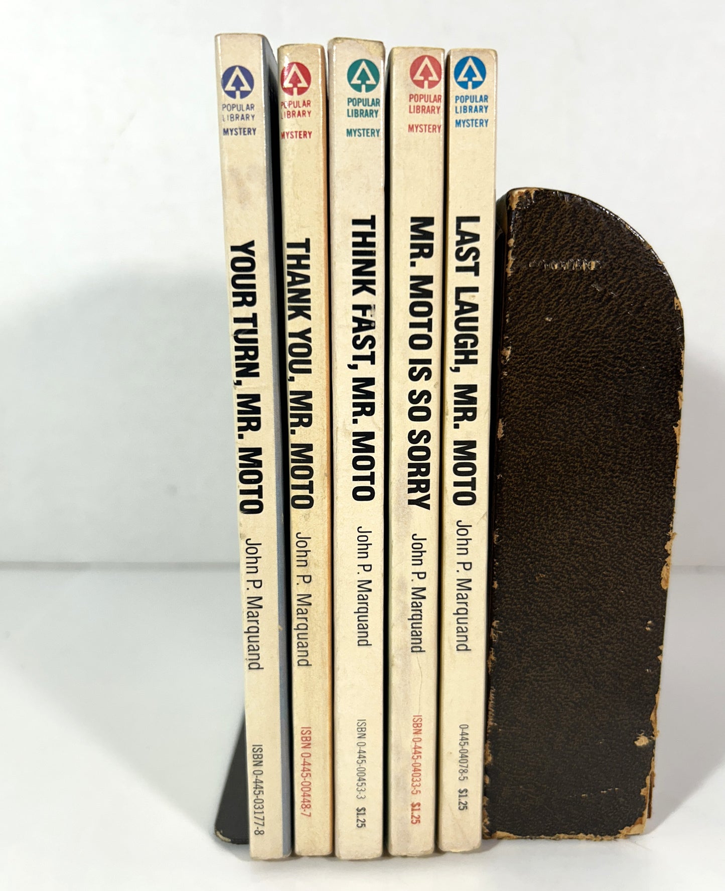 Set of 5 Mr. Moto by John P. Marquand 1977