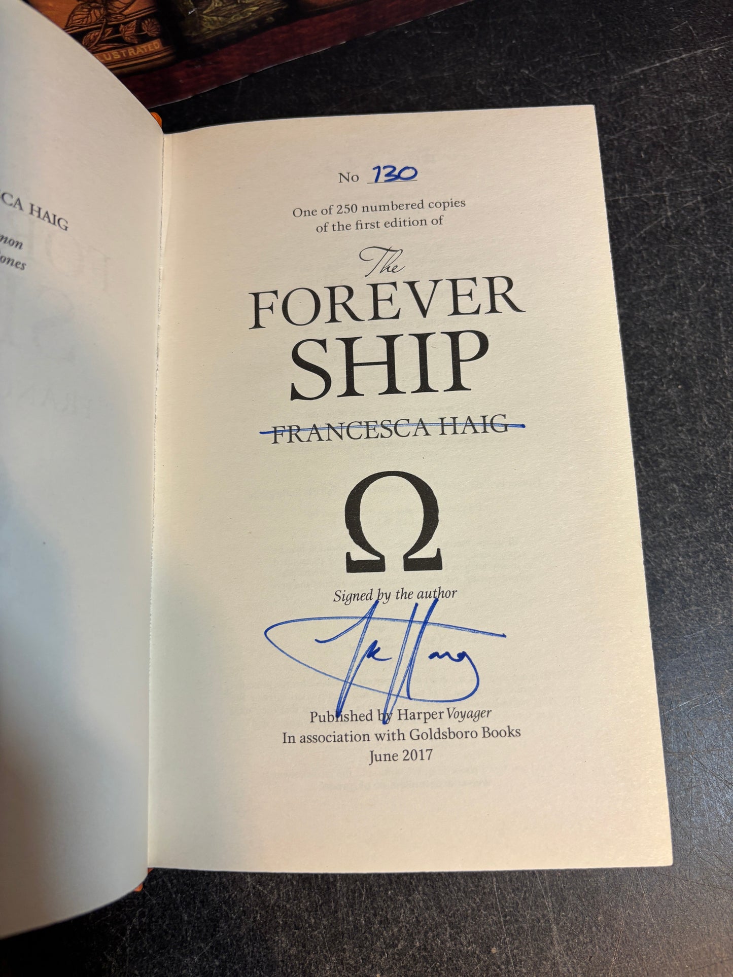 Fire Sermon Trilogy by Francesca Haig SIGNED Limited Edition Goldsboro HB Set