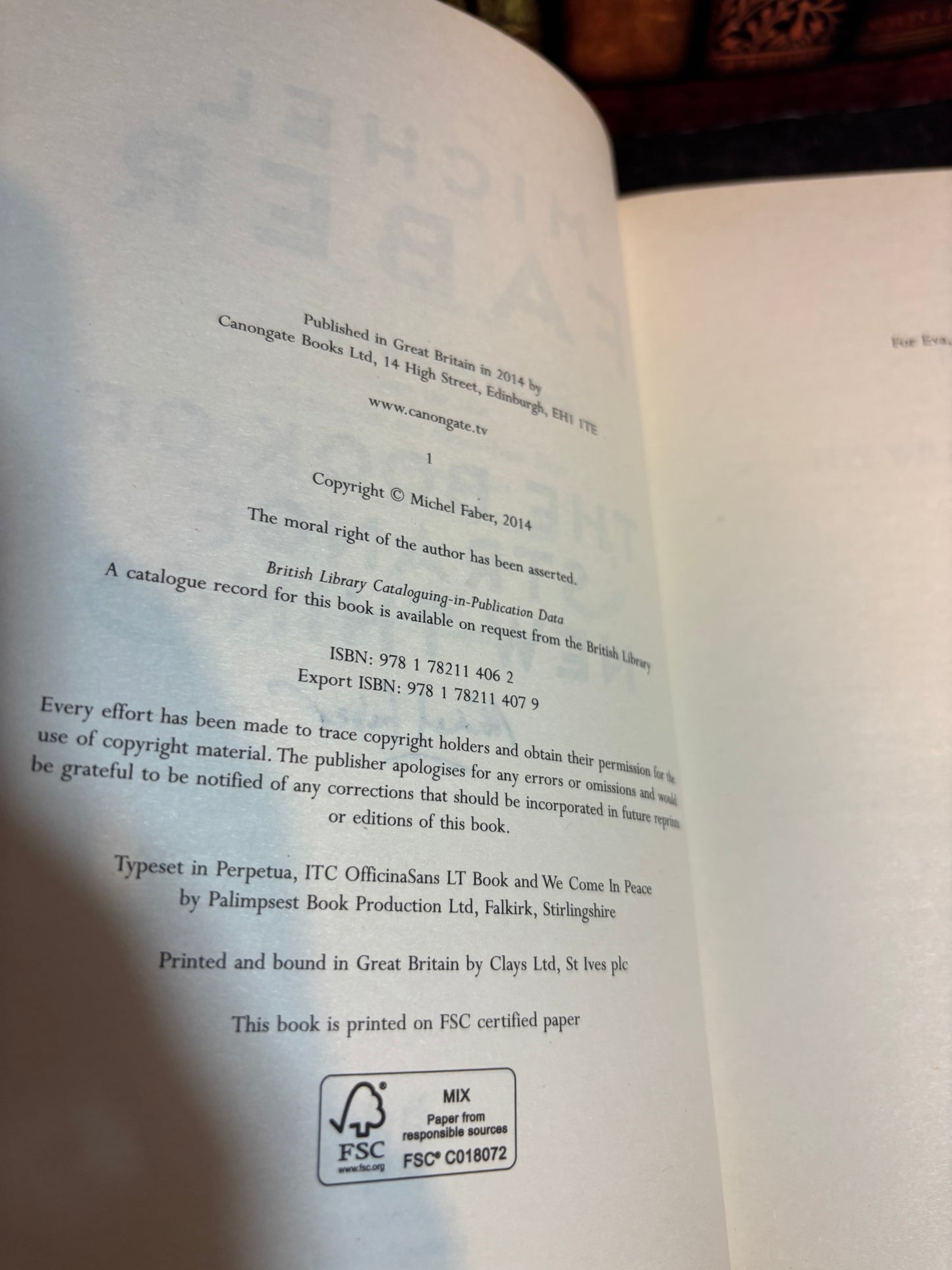 The Book of Strange New Things by Michel Faber SIGNED Limited Edition #157/250 Goldsboro Edition