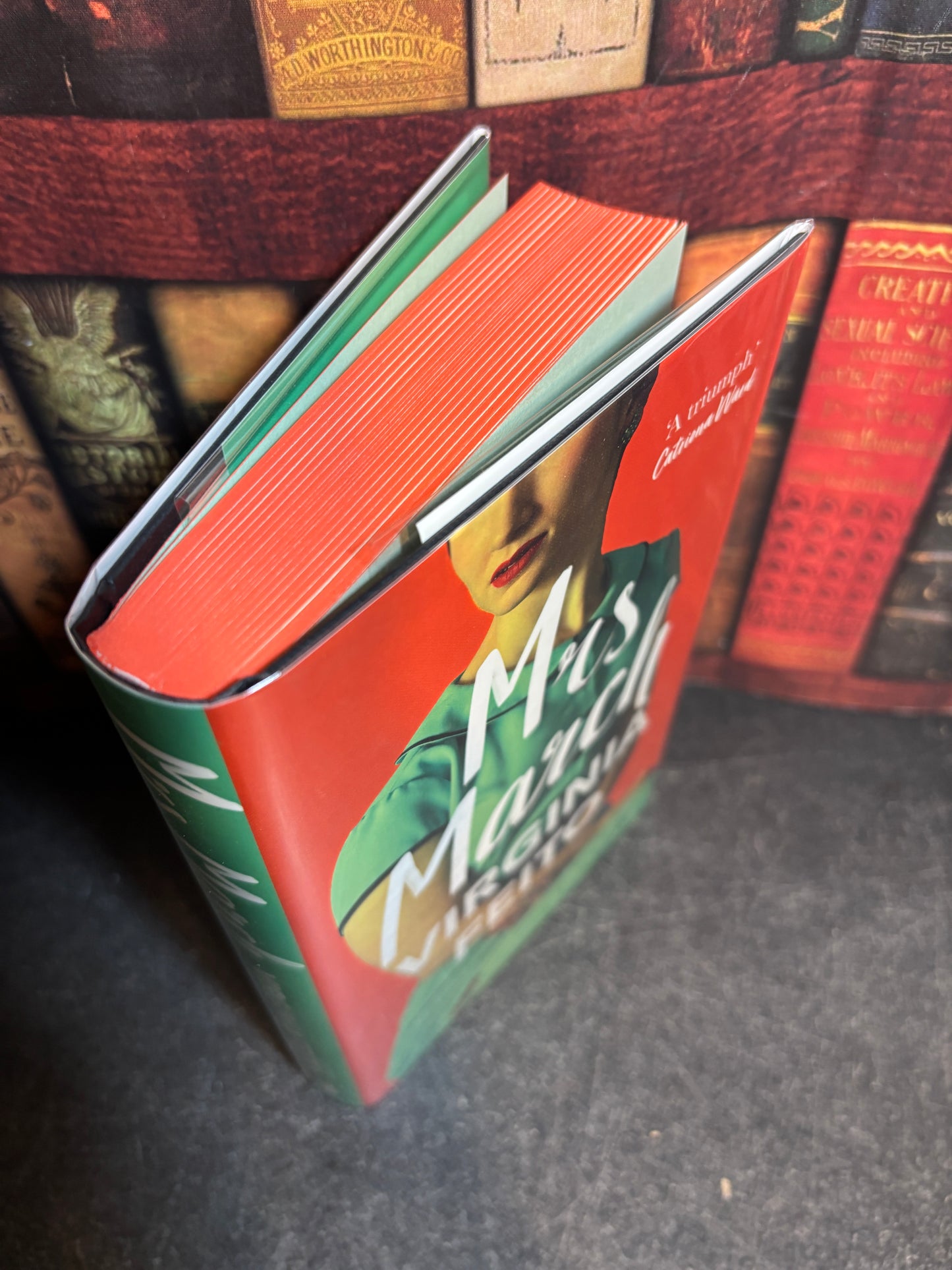 Mrs March by Virginia Feito SIGNED Limited Edition #70/1500 w/ Sprayed Edges