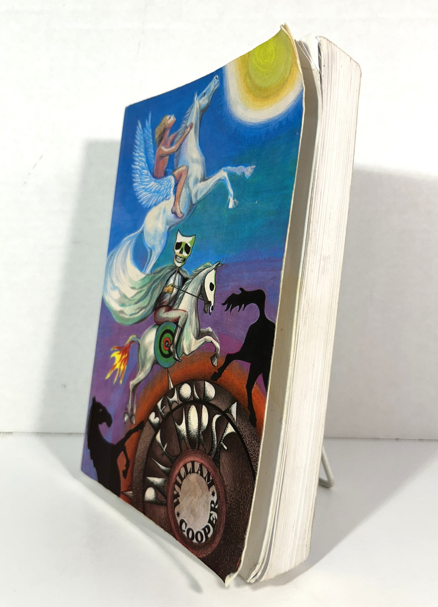 Behold A Pale Horse by William Cooper 1991 Unrevised 500 pg Edition w/ Trilateral Fold-Out