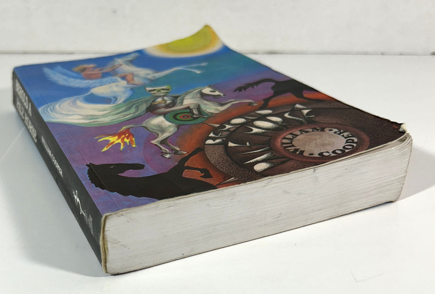 Behold A Pale Horse by William Cooper 1991 Unrevised 500 pg Edition w/ Trilateral Fold-Out