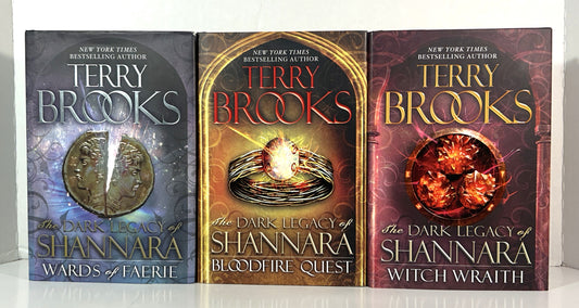 Complete Dark Legacy of Shannara Trilogy by Terry Brooks 2012-2013 1st Editions