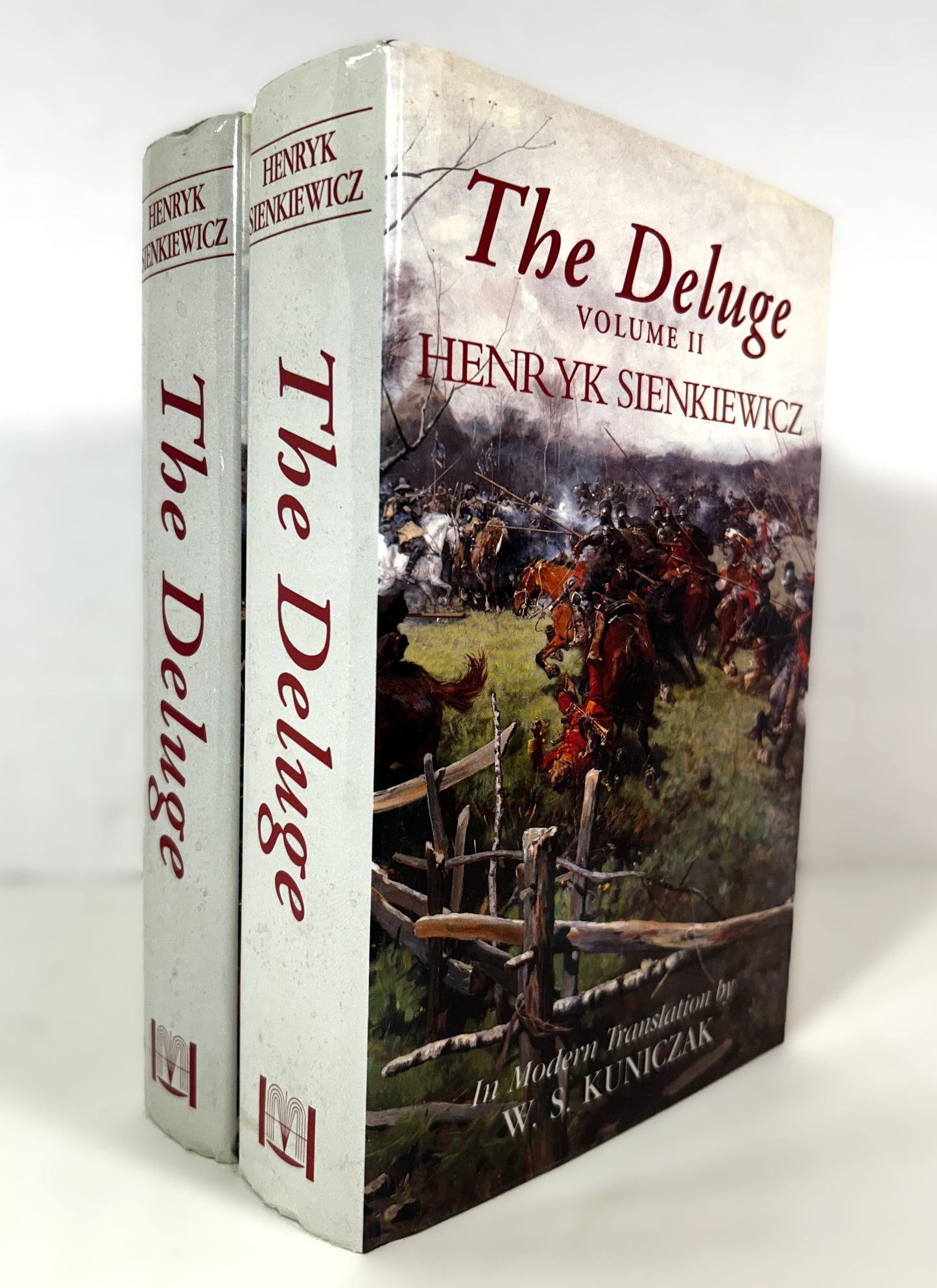 Set of 2 The Deluge by Henryk Sienkiewicz 1991 1st Edition