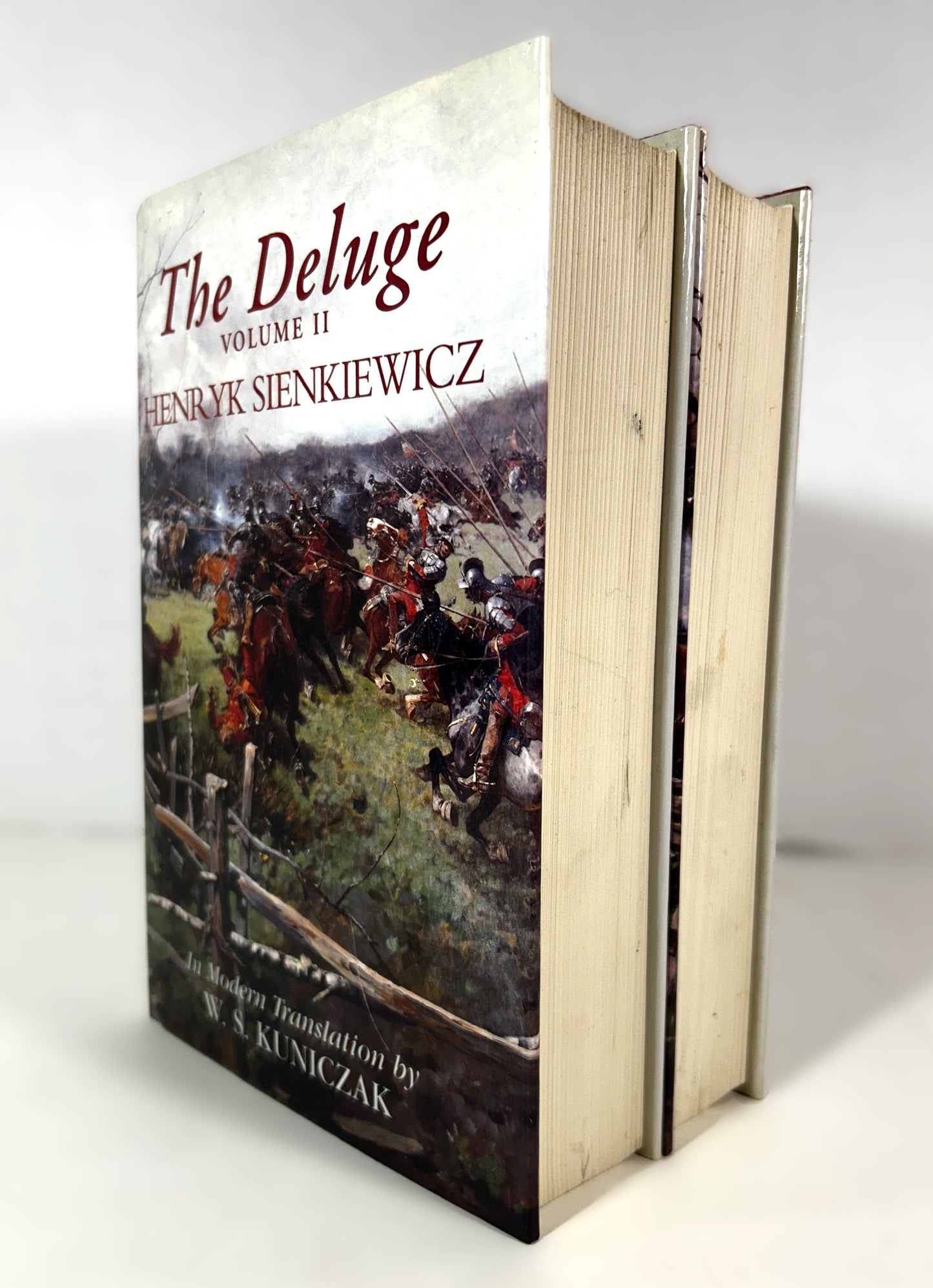 Set of 2 The Deluge by Henryk Sienkiewicz 1991 1st Edition