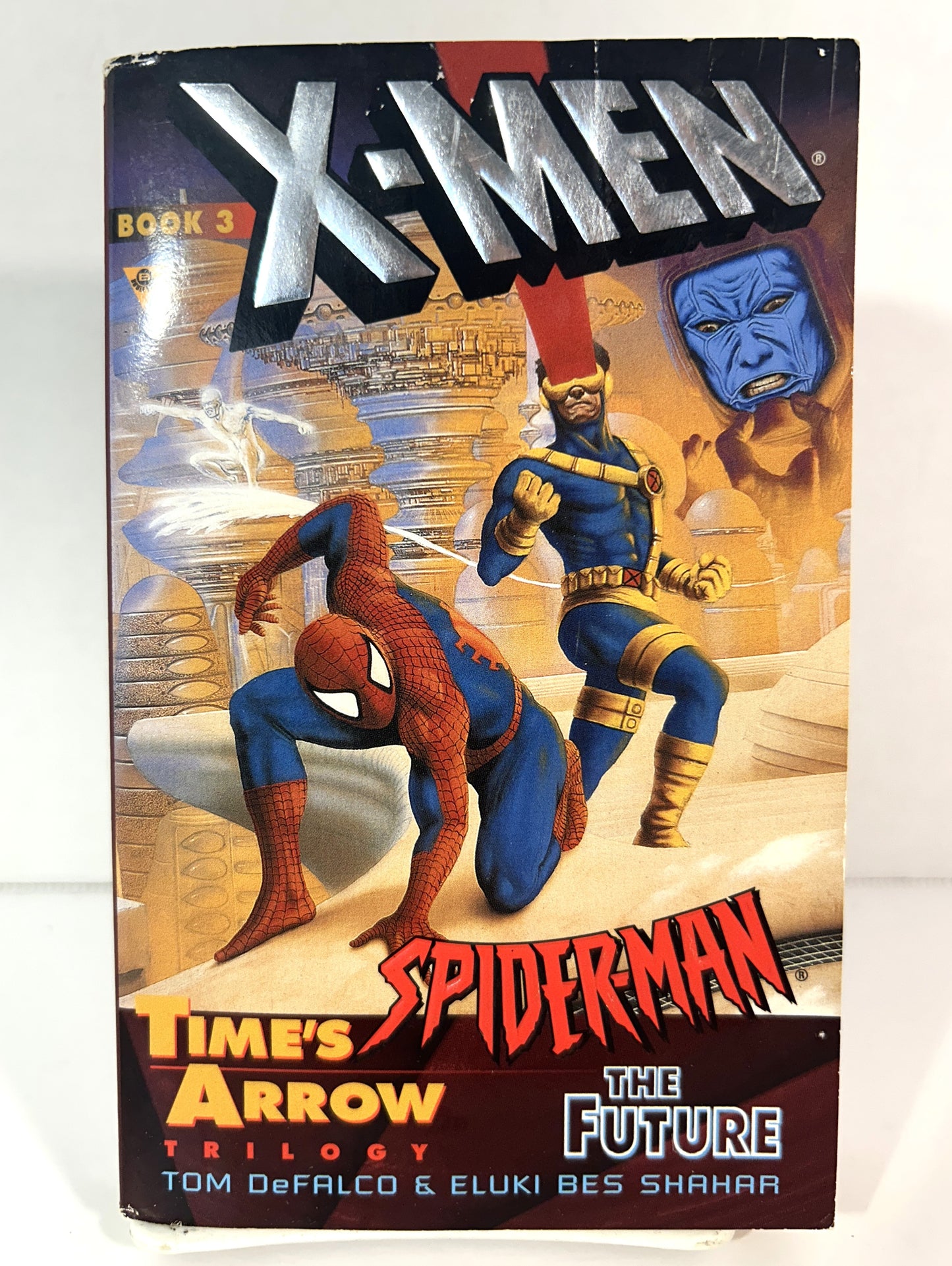 MARVEL: X-Men/Spiderman: Time's Arrow Book #3 by Tom DeFalco & Eluki Bes Shahar 1998 1st Printing