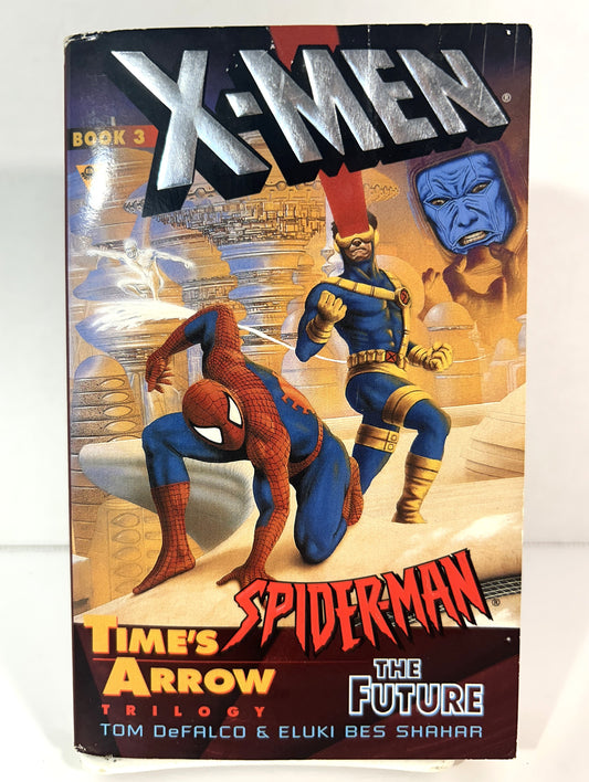 MARVEL: X-Men/Spiderman: Time's Arrow Book #3 by Tom DeFalco & Eluki Bes Shahar 1998 1st Printing
