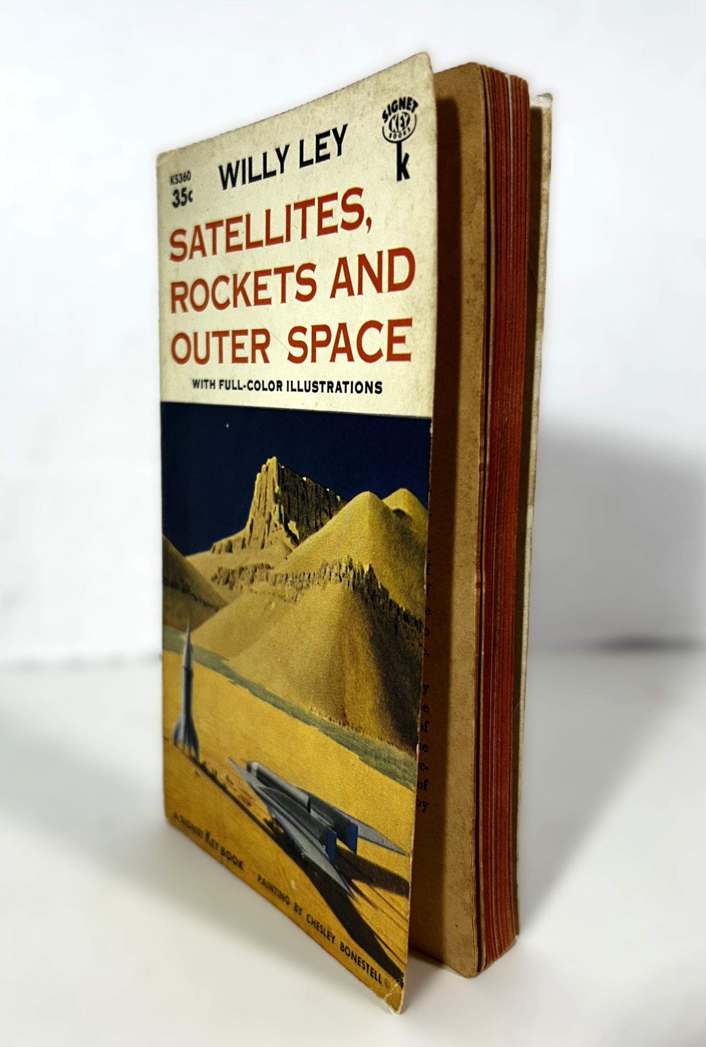 Satellites, Rockets and Outer Space by Willy Ley 1958 1st Printing