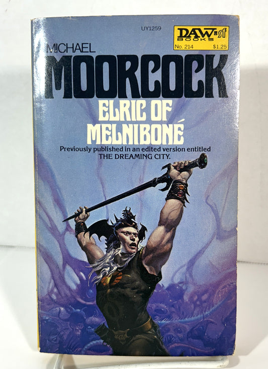 Elric of Melnibone (Elric Saga #1) by Michael Moorcock 1976 3rd Printing w/ Whelan Cover